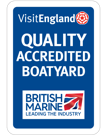 Quality Accredited Boatyard Endorsed by VisitEngland and the British Marine Federation